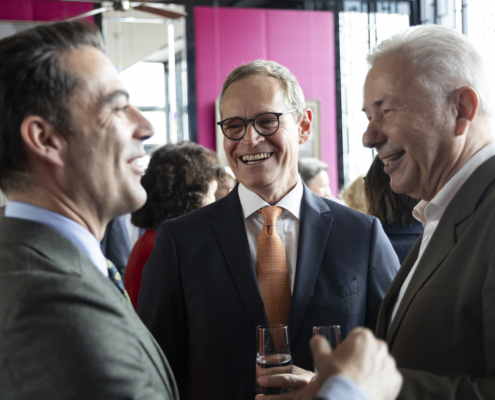 Axel Lipinski-Mießner, Michael Müller und Klaus Wowereit