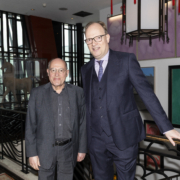 Dr. Gregor Gysi und RDM-Vorstandsvorsitzender Markus Gruhn