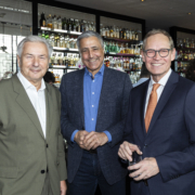 Klaus Wowereit, Kaweh Niroomand und Michael Müller