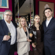 Thomas Schlaak mit seiner Frau Gabriele Schlaak, sowie Tochter Celina mit ihrem Freund Mel