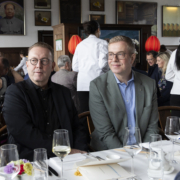 Thorsten Manske und Berlins Finanzsenator Stefan Evers